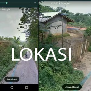 Dijual tanah dan bangunan serta kolam