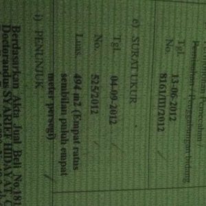 Jual Rumah 2 Lantai Strategis Cianjur
