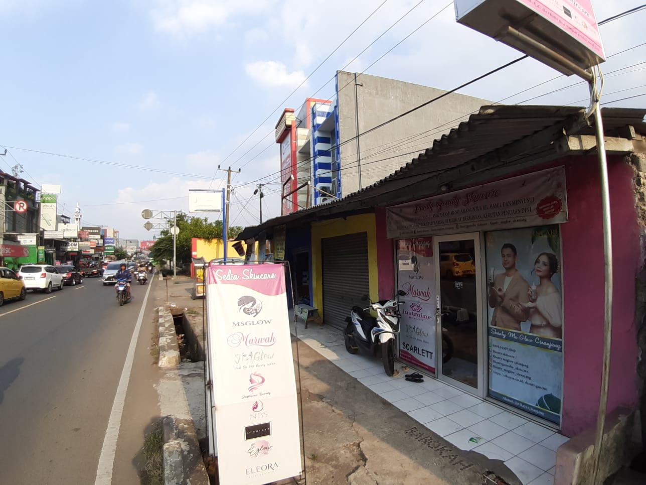 Jual tanah dan bangunan di Ciranjang Pinggir Jalan Raya Bandung Kabupaten Cianjur