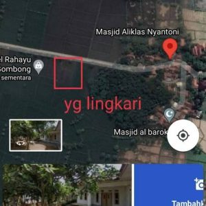 Di Jual Sawah aktif di Lagensari, Karangtengah