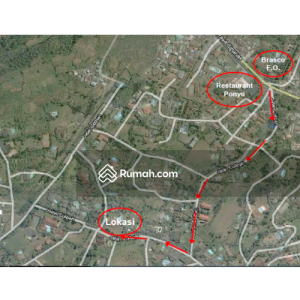 Dijual Villa Cantik, Luas dan Asri di Cipanas