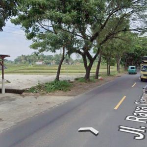 Dijual Tanah Sawah 6 Hektar pinggir Jalan di Karangtengah